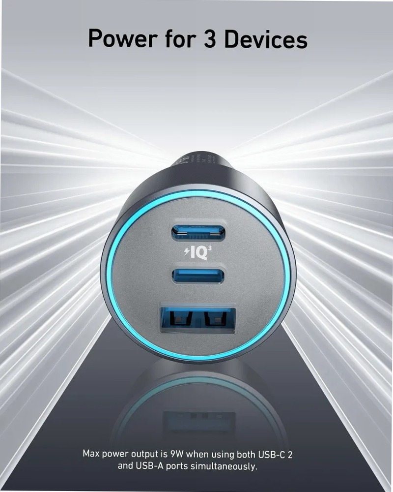Caricabatterie da auto Anker 535 (67 W)
