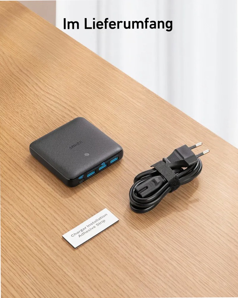 Caricabatterie Anker 543 (65 W)