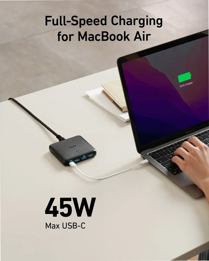 Caricabatterie Anker 543 (65 W)
