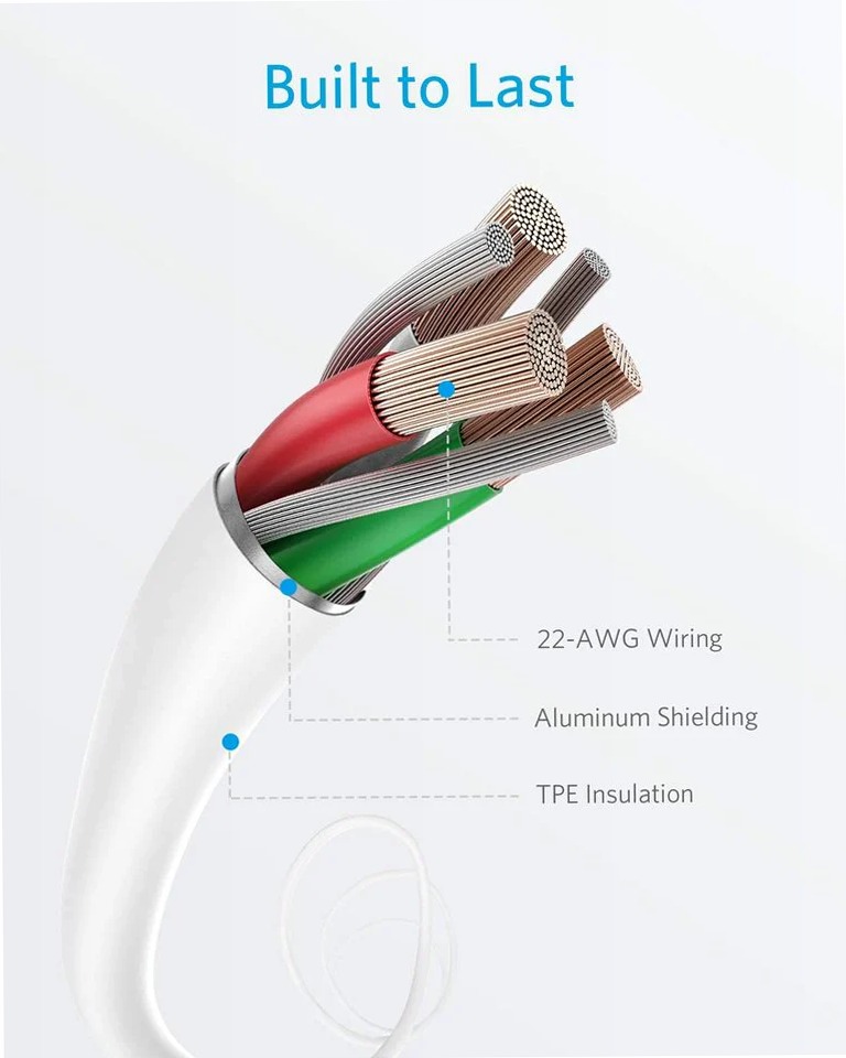 Cavo Anker 321 da USB-A a Lightning (0.9 m)