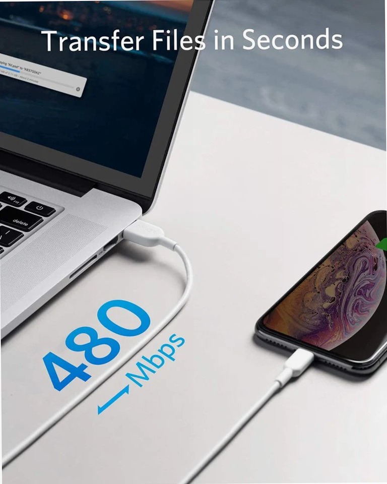 Cavo Anker 321 da USB-A a Lightning (0.9 m)