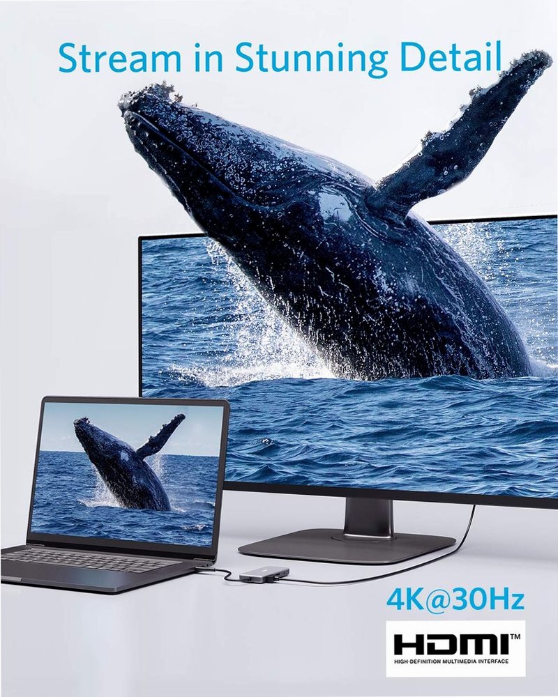 Hub USB-C Anker 341 (7 in 1)