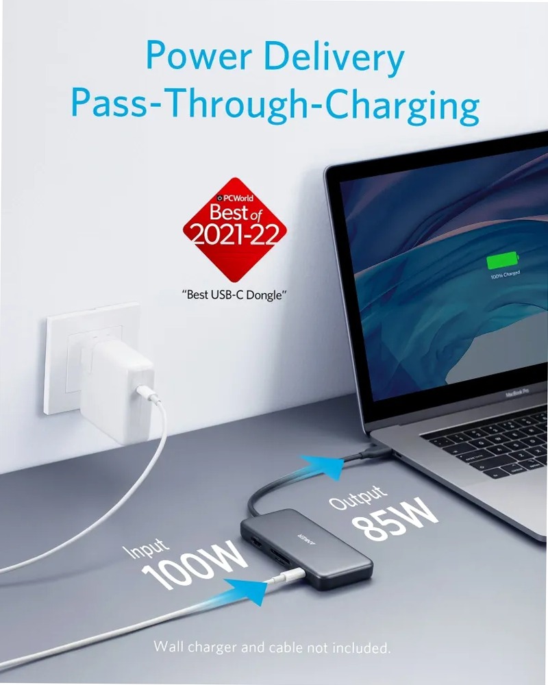 Hub USB-C Anker 341 (7 in 1)