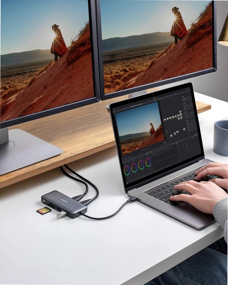Hub USB-C Anker 553 (8 in 1)