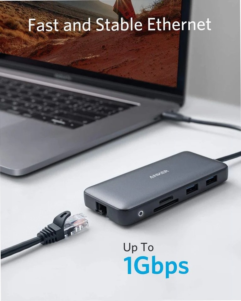 Hub USB-C Anker 553 (8 in 1)