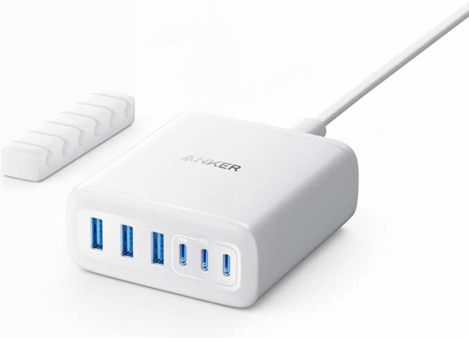 Anker Caricatore (112 W, 6 porte, GaN)