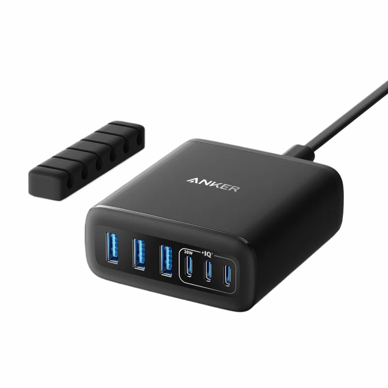 Anker Caricatore (112 W, 6 porte, GaN)