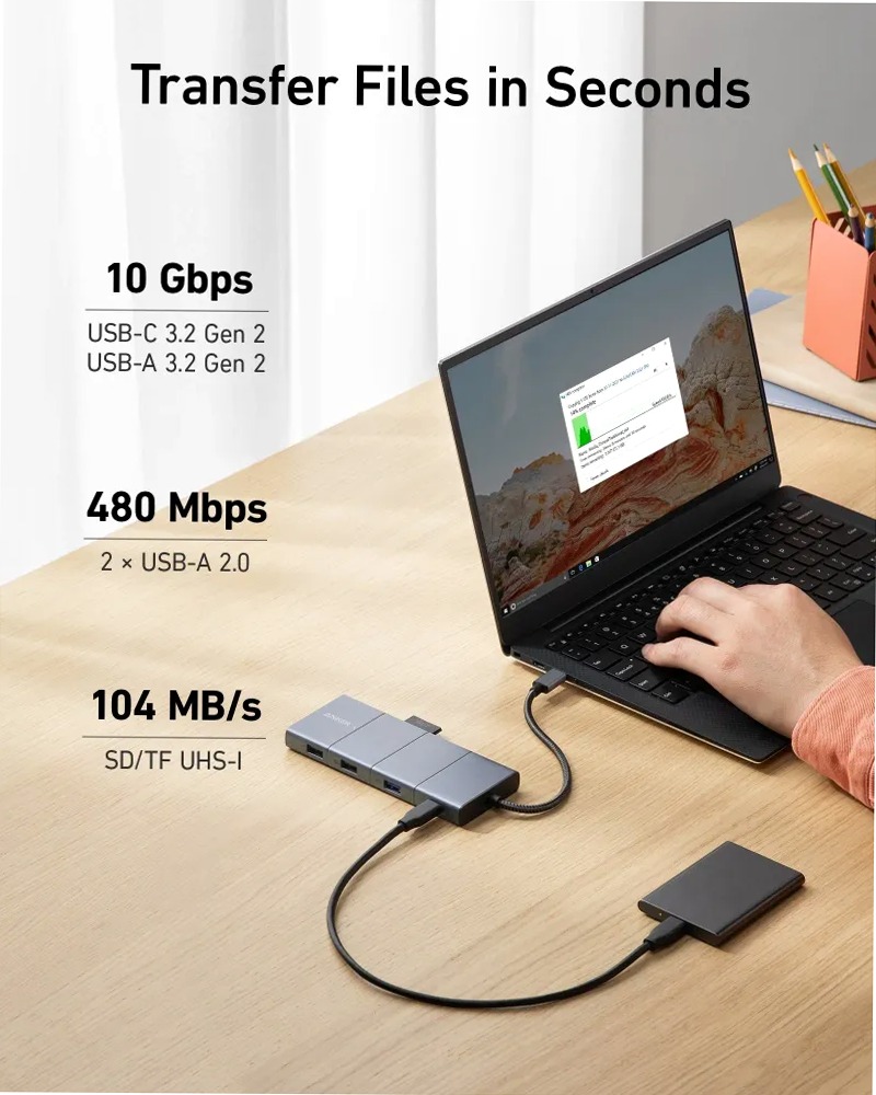 Hub USB-C Anker 565 (11 in 1)