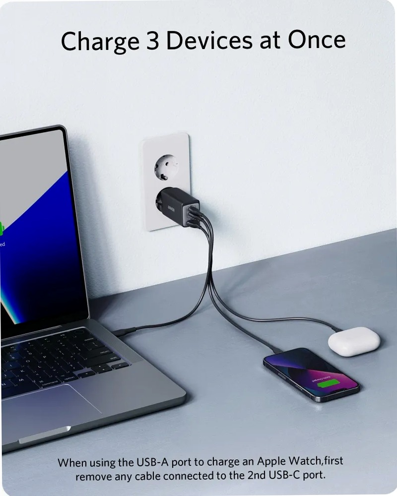 Caricabatterie Anker 735 (Nano II 65W)