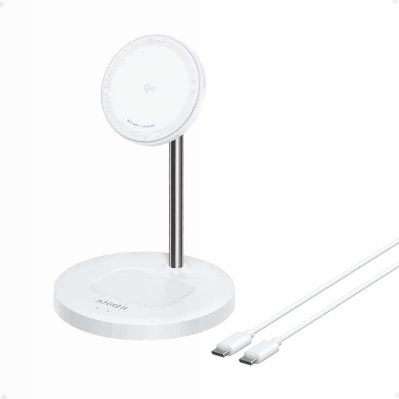 Caricabatterie wireless Anker MagGo (supporto 2 in 1)