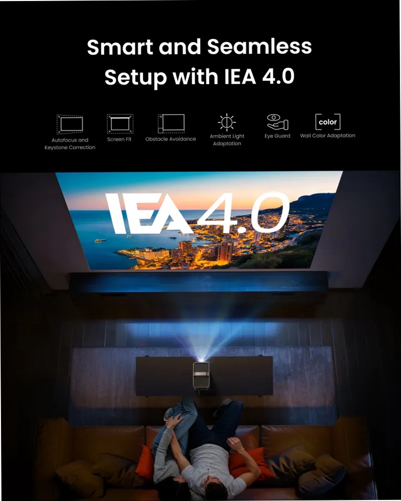 Nebula Cosmos 4K SE | Proiettore Dolby Vision con Google TV