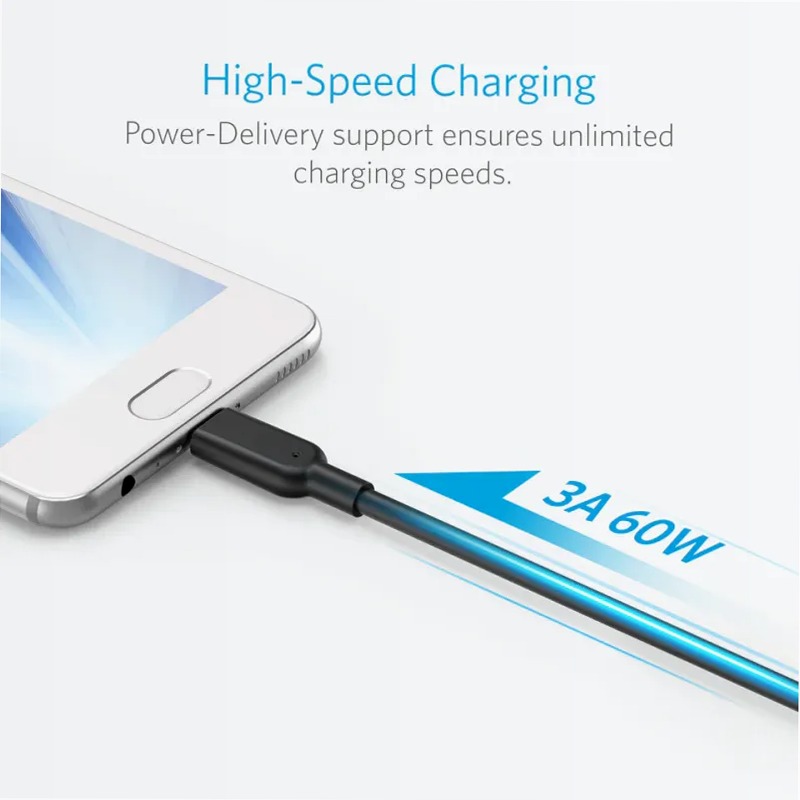Cavo Anker PowerLine II da USB-C a USB 3.1 (91 cm)