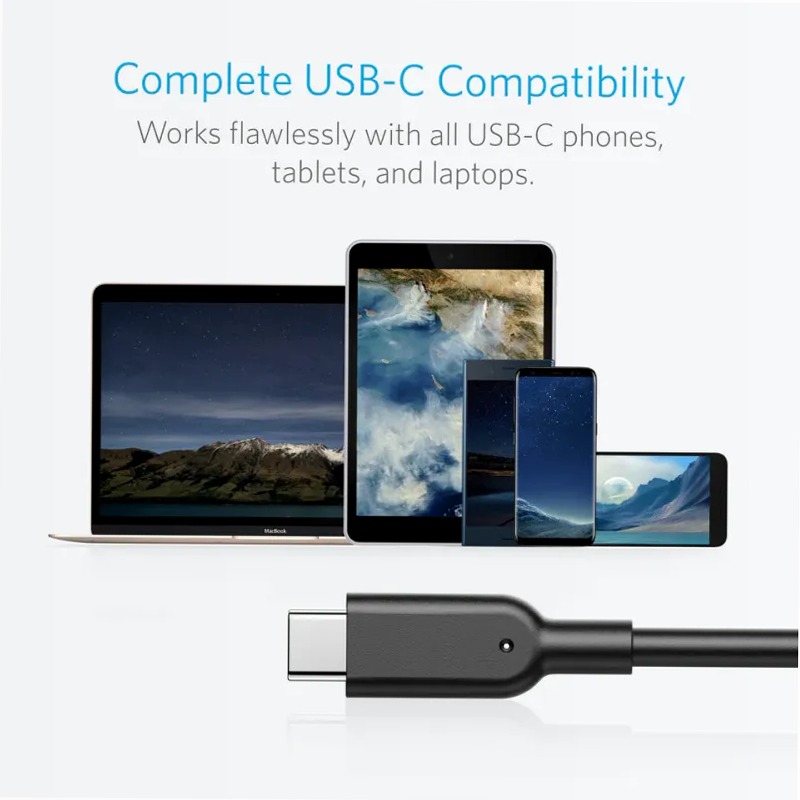 Cavo Anker PowerLine II da USB-C a USB 3.1 (91 cm)