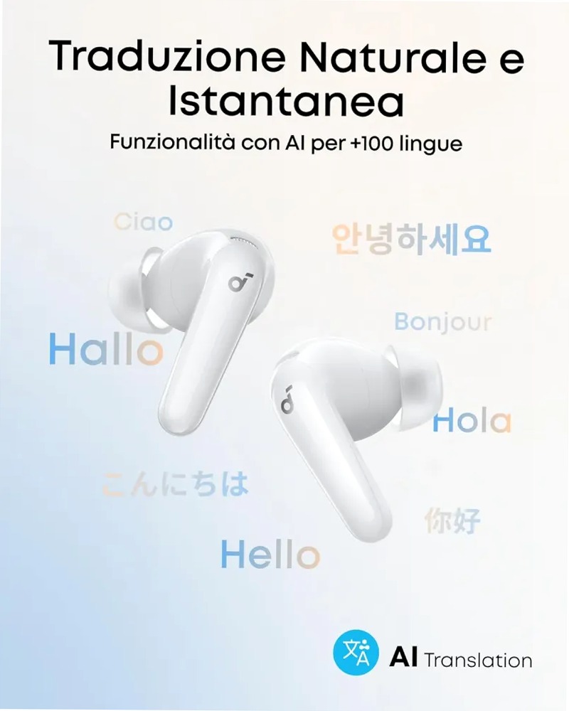 soundcore P31i | Auricolari Wireless con ANC Adattiva Immersiva