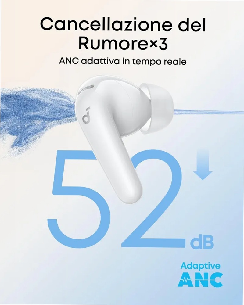 soundcore P31i | Auricolari Wireless con ANC Adattiva Immersiva