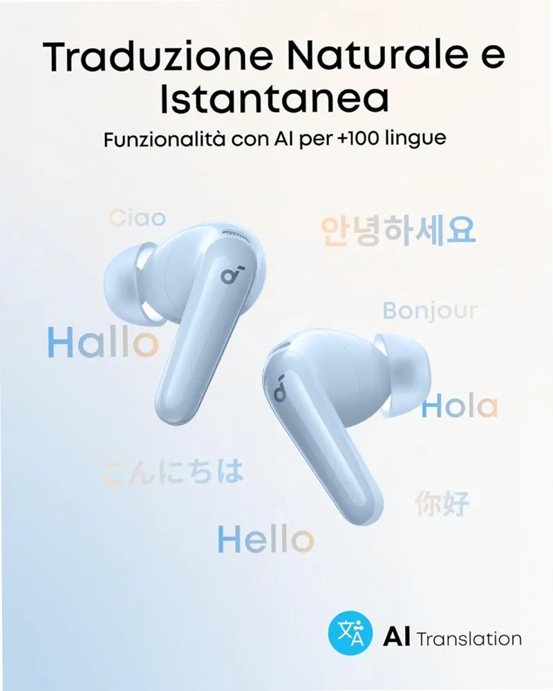 soundcore P31i | Auricolari Wireless con ANC Adattiva Immersiva