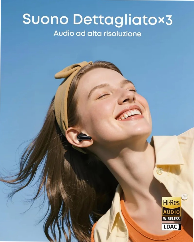 soundcore P31i | Auricolari Wireless con ANC Adattiva Immersiva