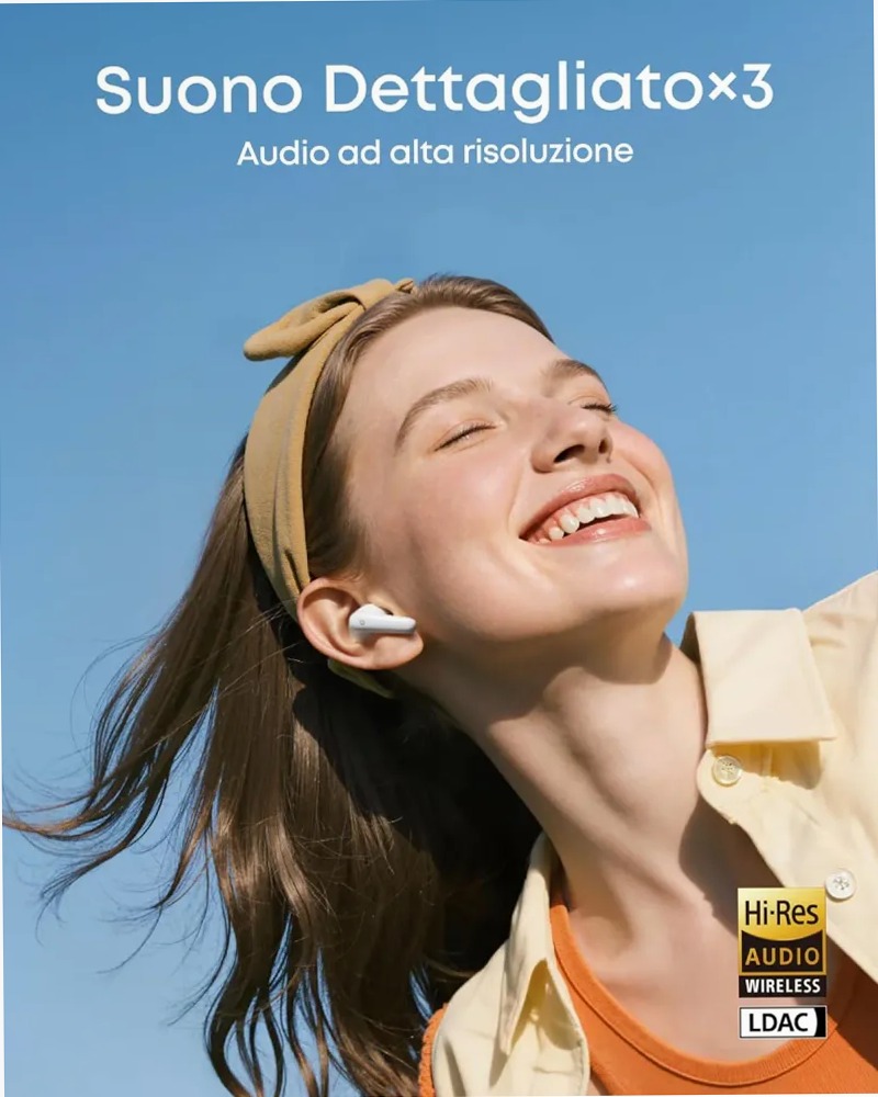 soundcore P31i | Auricolari Wireless con ANC Adattiva Immersiva