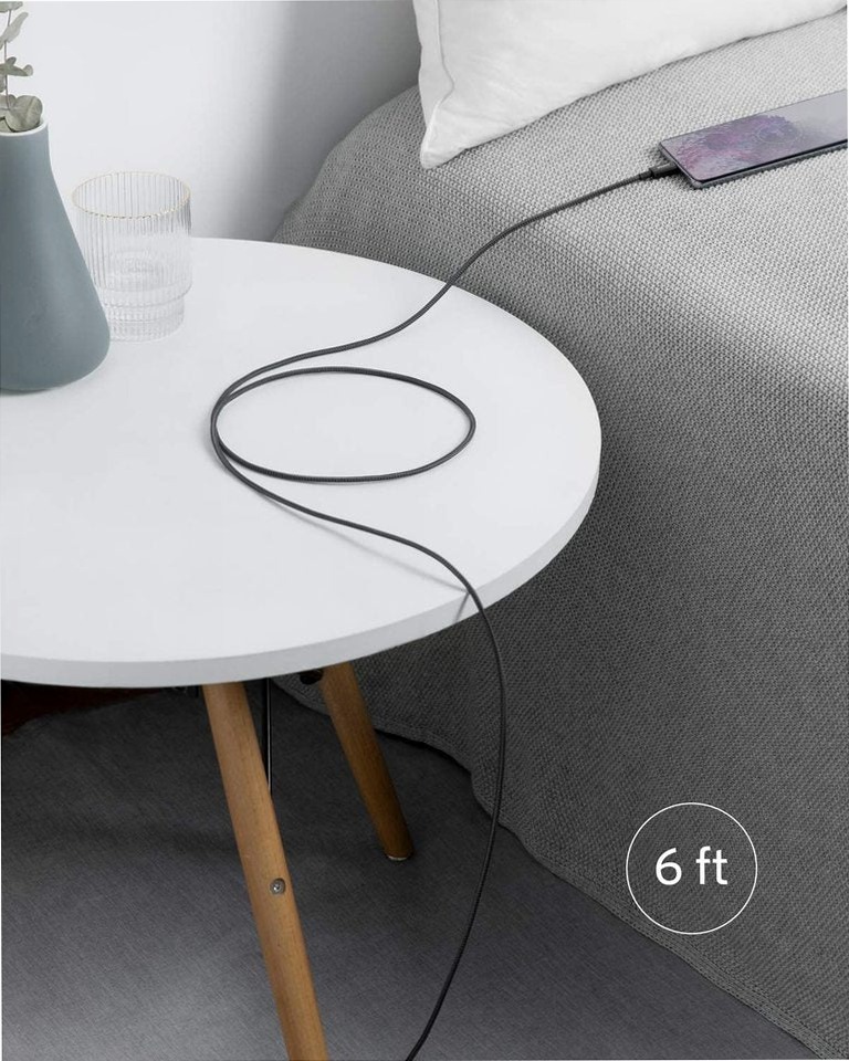 Confezione da 2 cavi Anker da USB-C a USB-C in nylon (1,8 m)