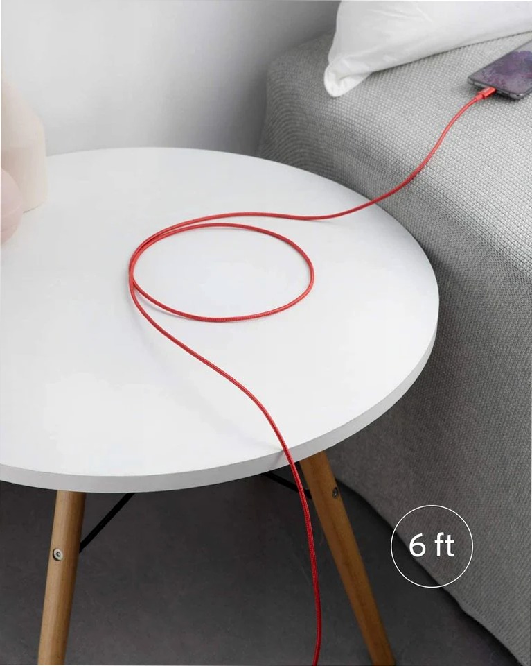 Confezione da 2 cavi Anker da USB-C a USB-C in nylon (1,8 m)
