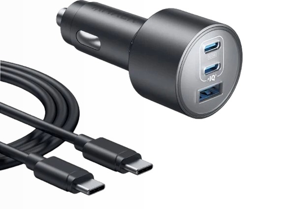 Anker Caricatore per Auto (167,5 W, 3 Porte)