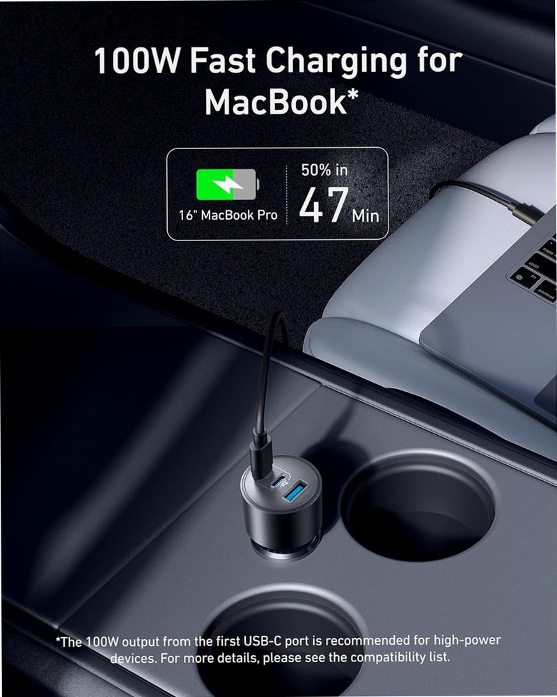 Anker Caricatore per Auto (167,5 W, 3 Porte)