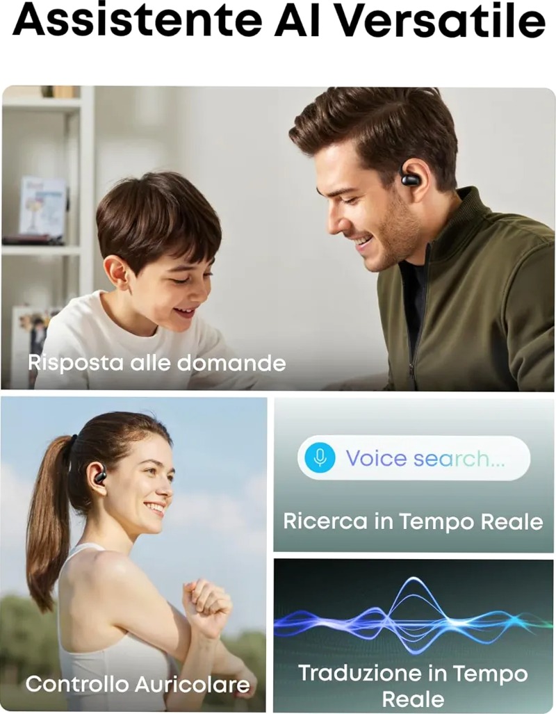 soundcore AeroFit 2 AI Assistant | Traduzione AI per un mondo connesso