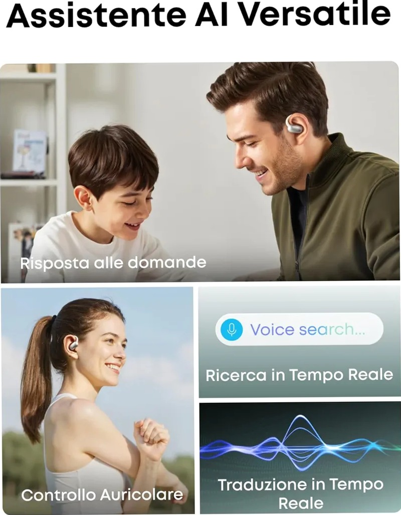 soundcore AeroFit 2 AI Assistant | Traduzione AI per un mondo connesso