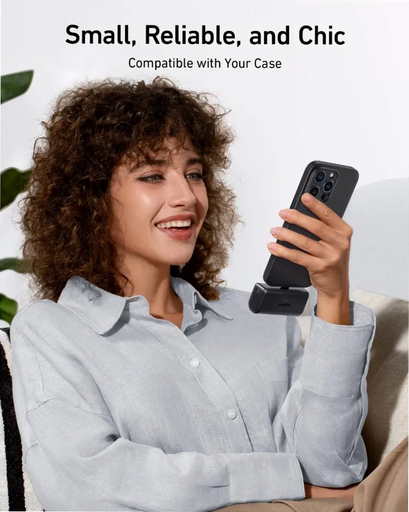 Anker Nano Power Bank (22,5 W, connettore USB-C integrato)