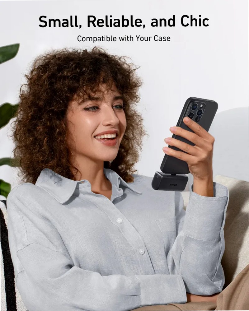 Anker Nano Power Bank (22,5 W, connettore USB-C integrato)