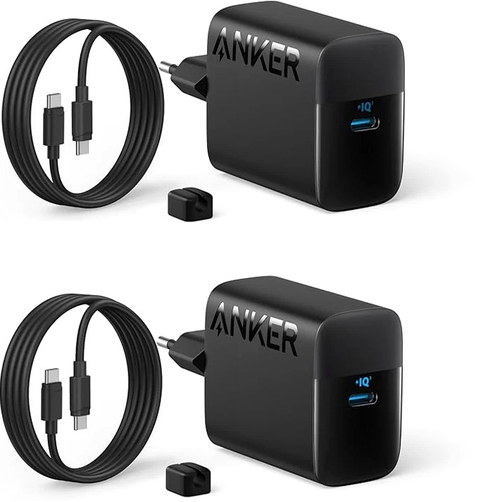Caricabatterie rapido Anker USB-C da 45 W