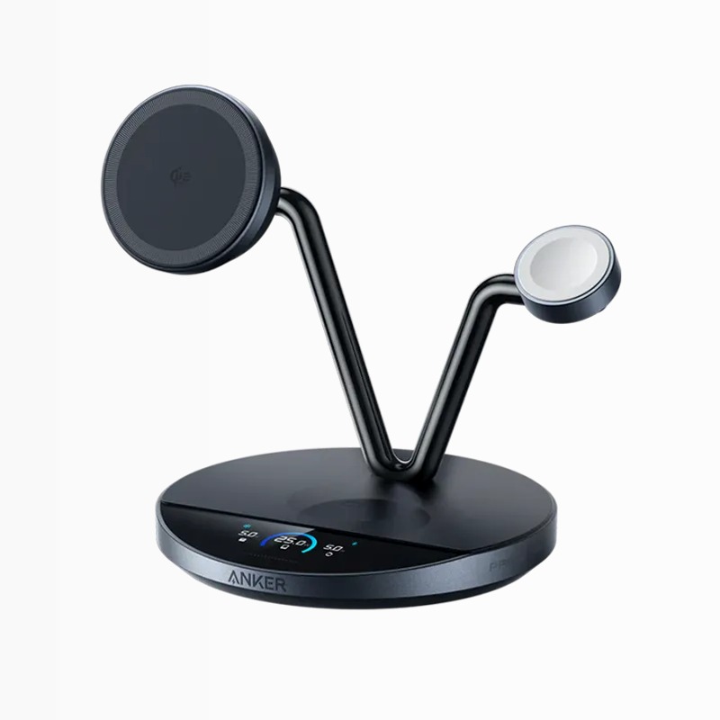 Anker Prime Stazione di Ricarica Wireless(Supporto 3 in 1)