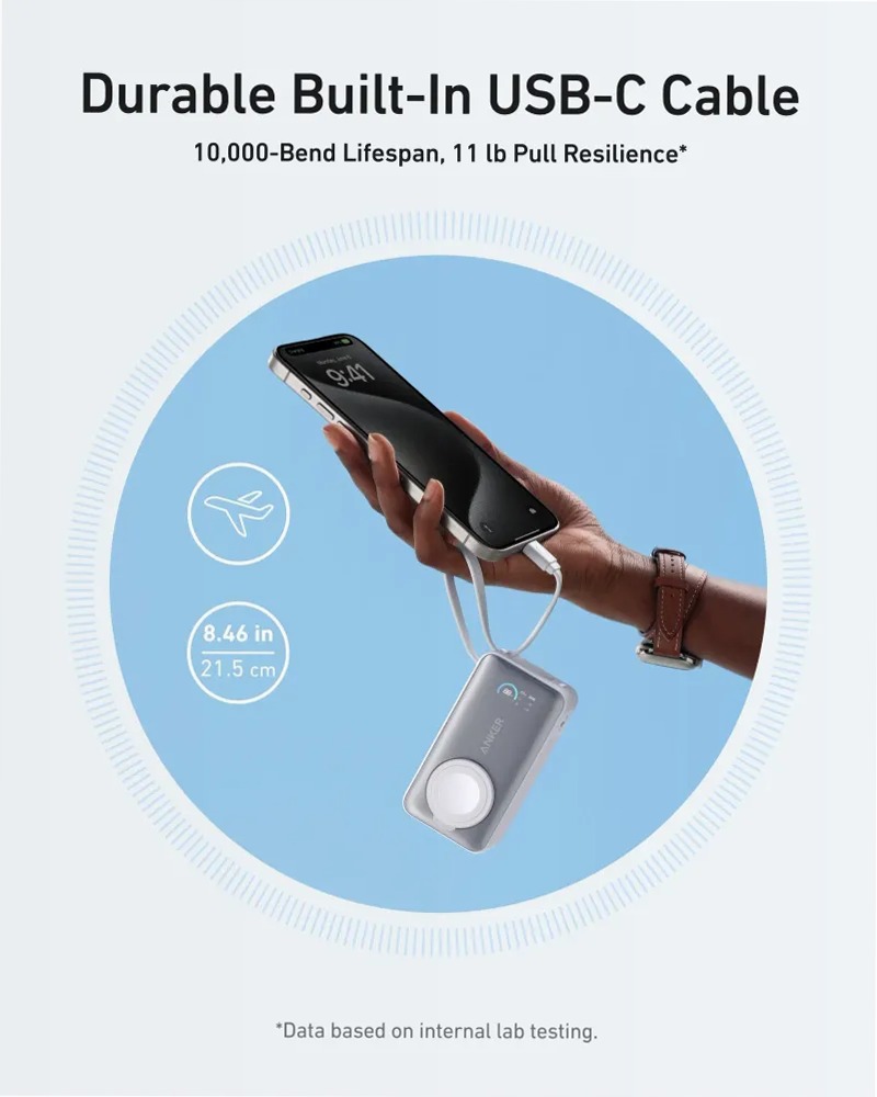 Anker MagGo Power Bank (10K, 35W, per Apple Watch)