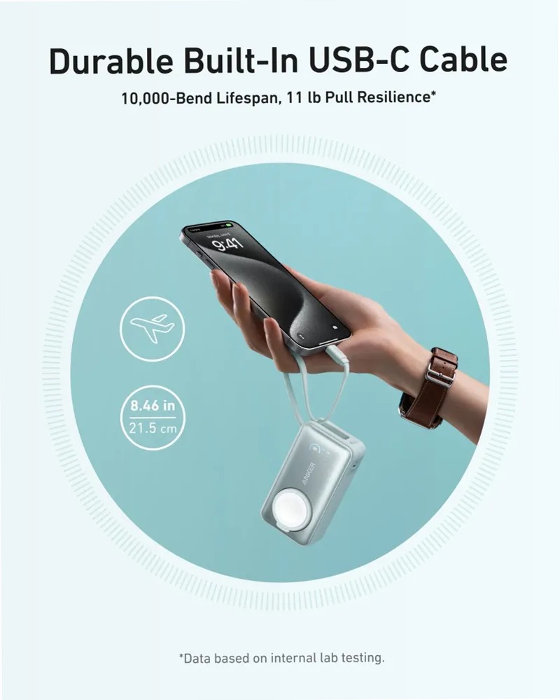 Anker MagGo Power Bank (10K, 35W, per Apple Watch)