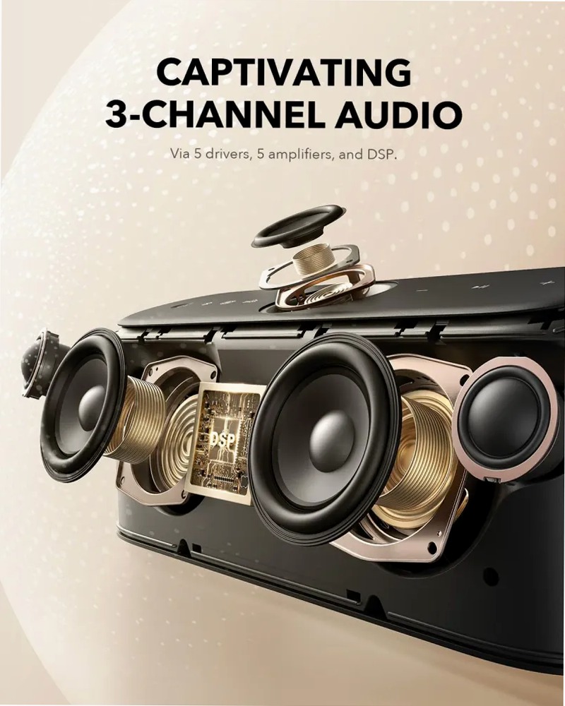 soundcore Motion X600 | Altoparlante wireless con suono di alta qualità