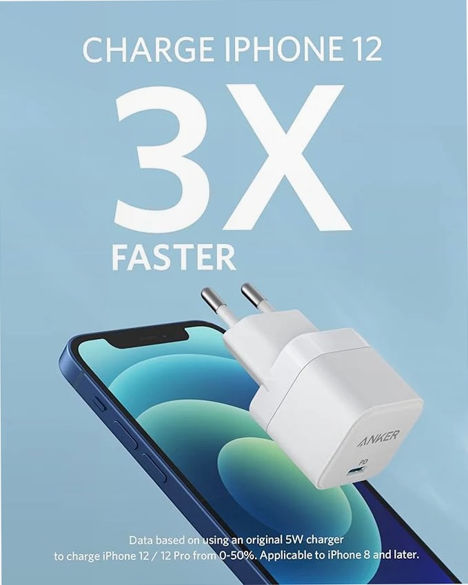 Caricabatterie Anker PowerPort III da 20 W