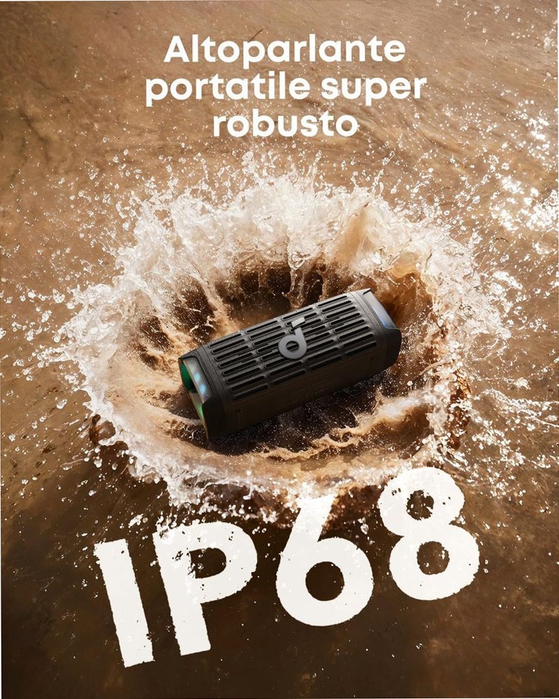 soundcore Boom 3i | Altoparlante portatile robusto per esterni