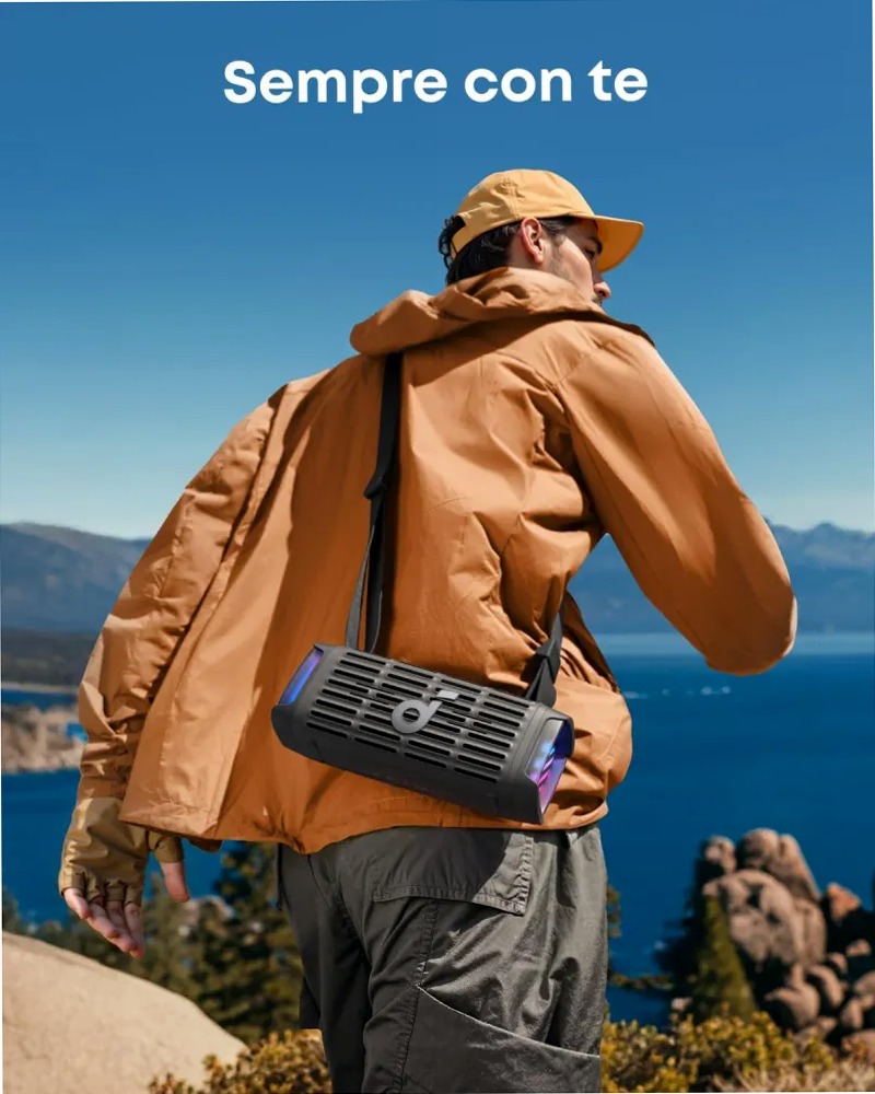 soundcore Boom 3i | Altoparlante portatile robusto per esterni
