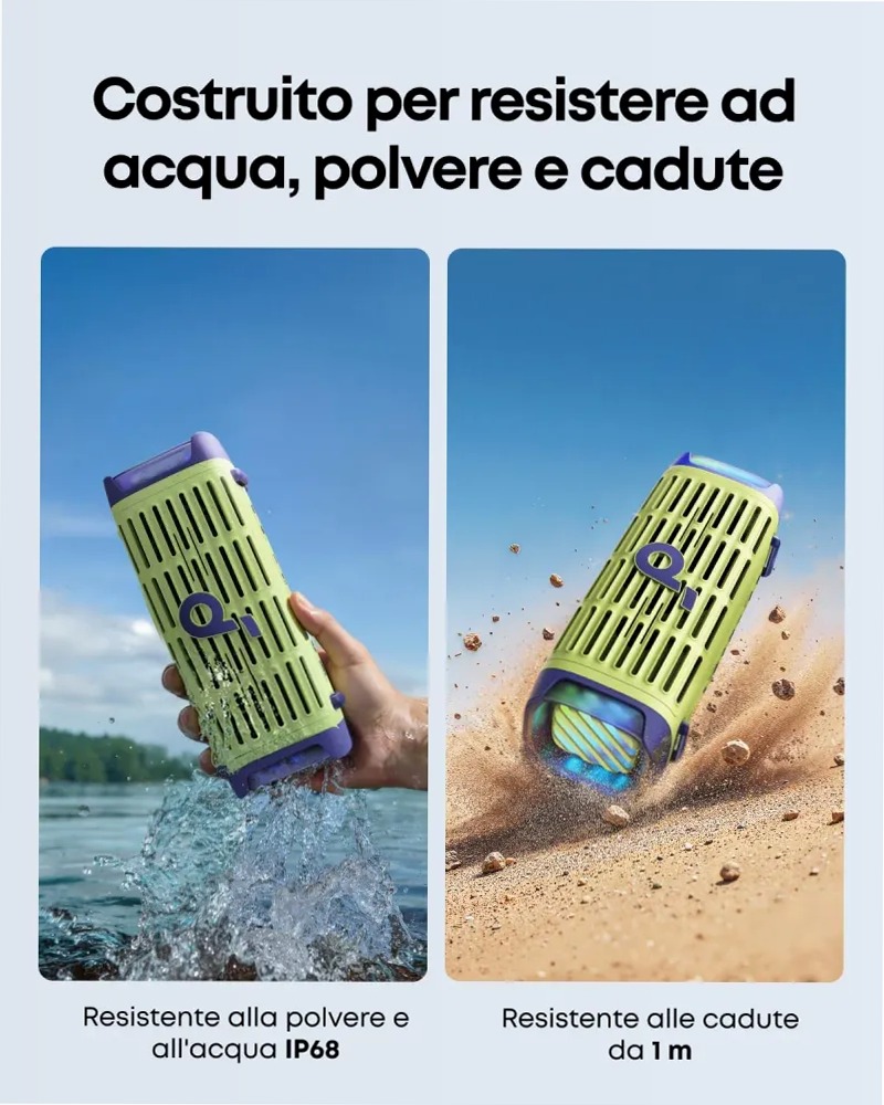 soundcore Boom 3i | Altoparlante portatile robusto per esterni