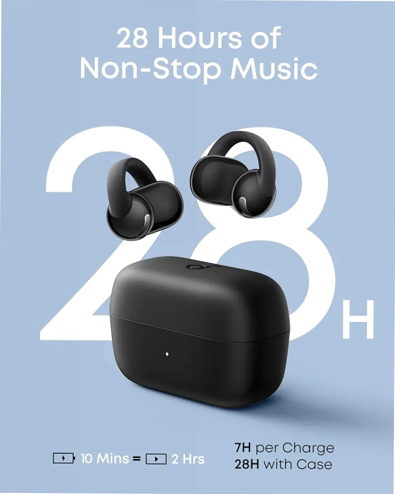 soundcore C50i | Auricolari open‑ear con bassi potenti