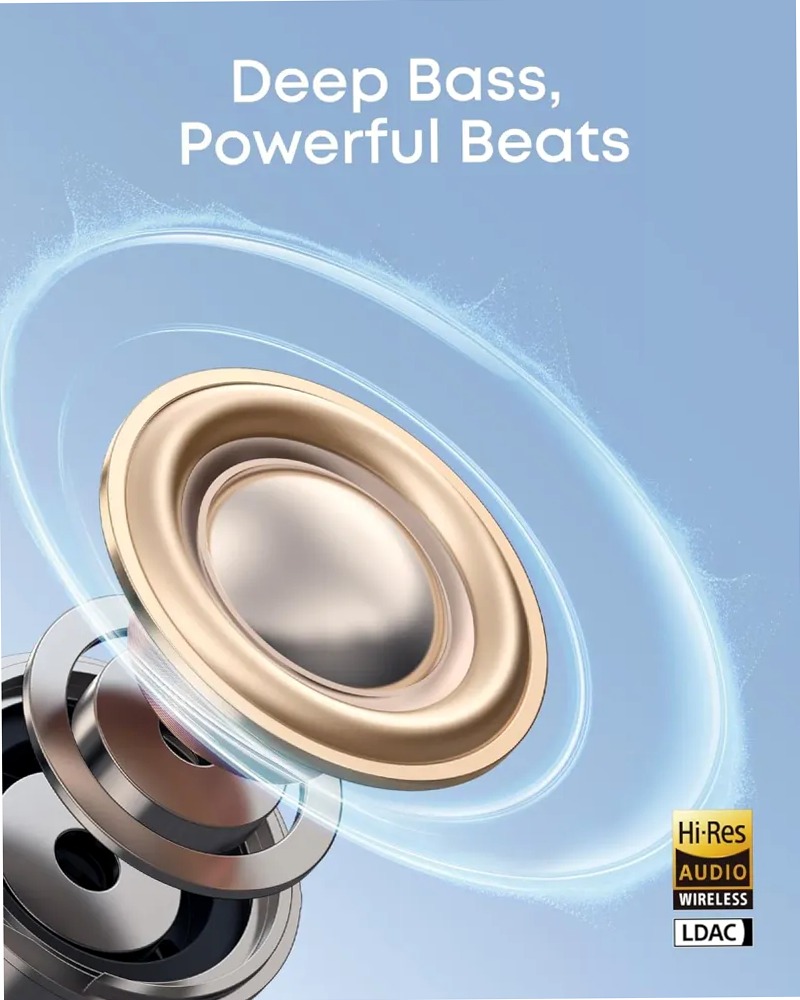 soundcore C50i | Auricolari open‑ear con bassi potenti