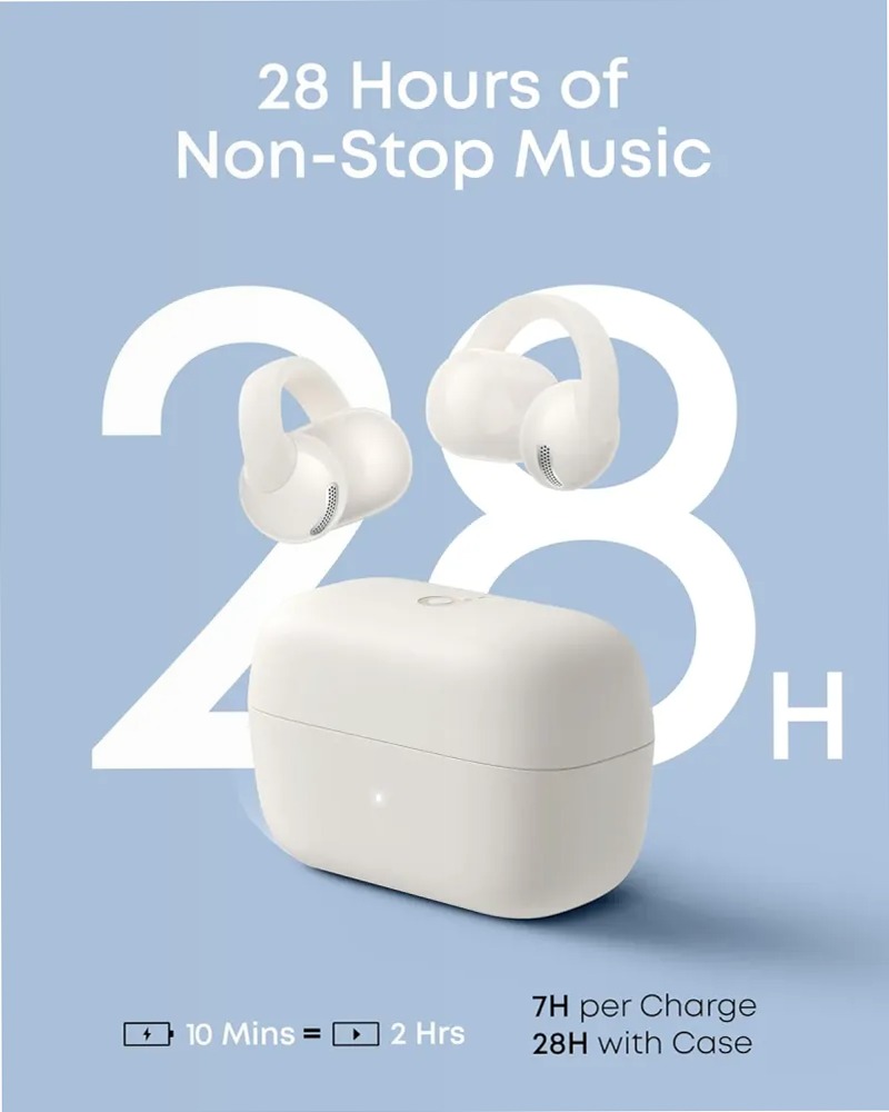soundcore C50i | Auricolari open‑ear con bassi potenti