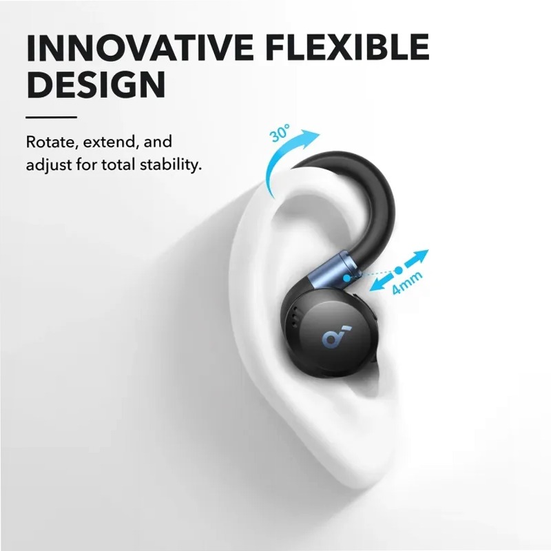 soundcore Sport X20 | Auricolari sportivi con gancio in‑ear