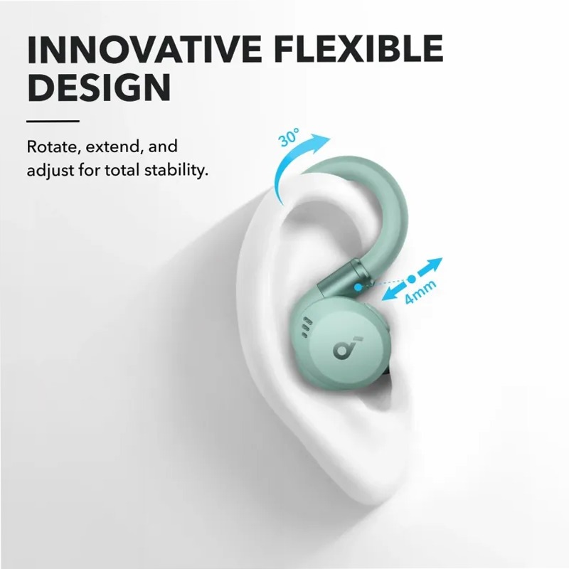soundcore Sport X20 | Auricolari sportivi con gancio in‑ear