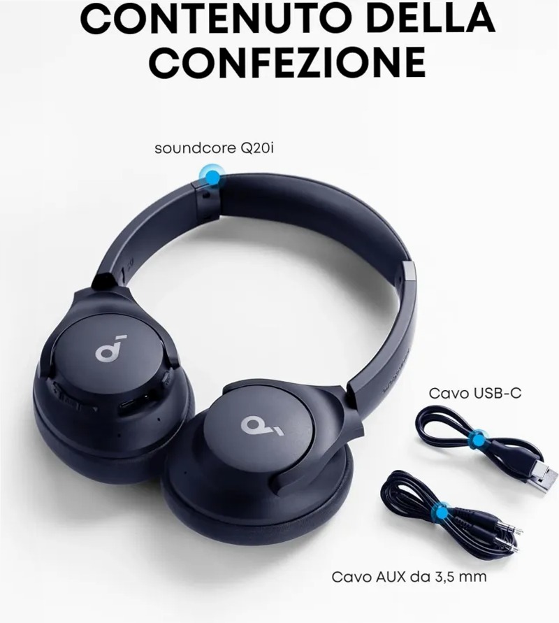 soundcore Q20i | Cuffie ANC