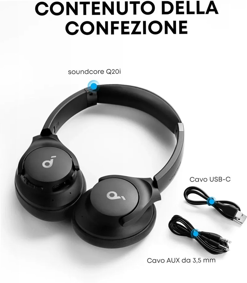 soundcore Q20i | Cuffie ANC