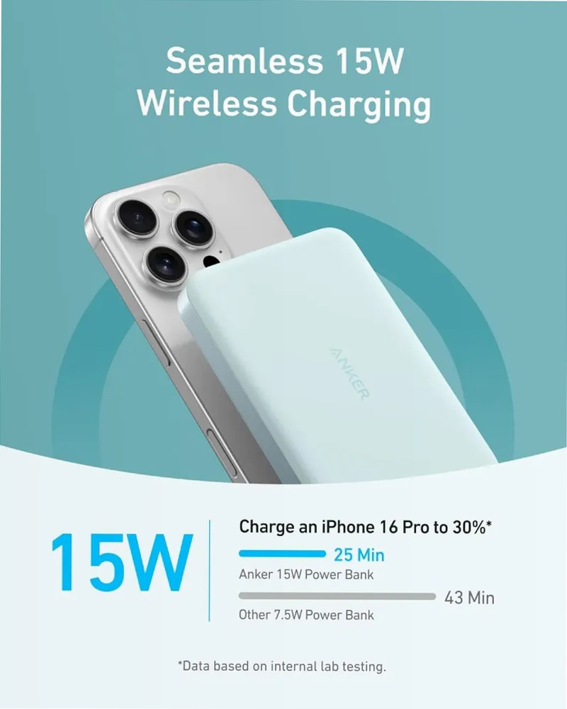 Anker MagGo Power Bank (10K, sottile)
