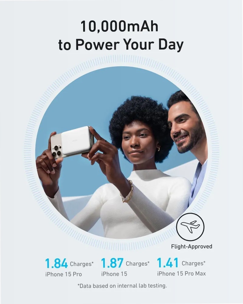 Anker MagGo Power Bank (10K, sottile)