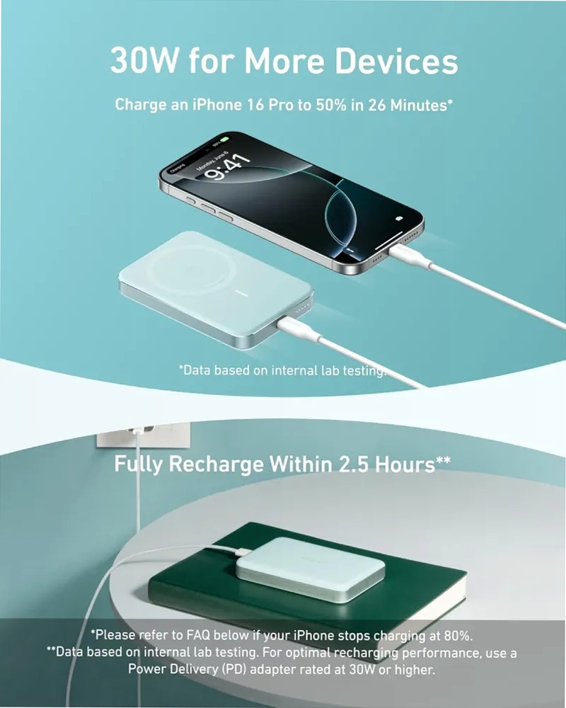Anker MagGo Power Bank (10K, sottile)