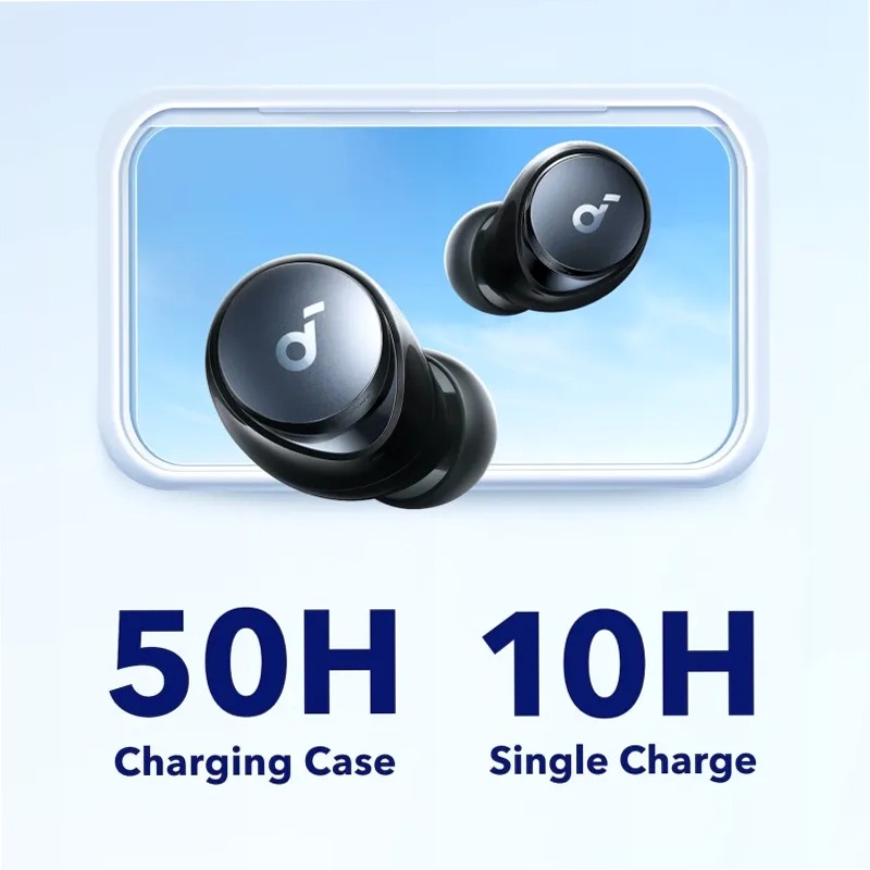 soundcore Space A40 | Auricolari con cancellazione del rumore a lunga durata